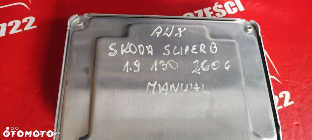 Sterownik Silnika Skoda SuperB 1.9 AWX Manual 2004 Blask Gołdap - 5