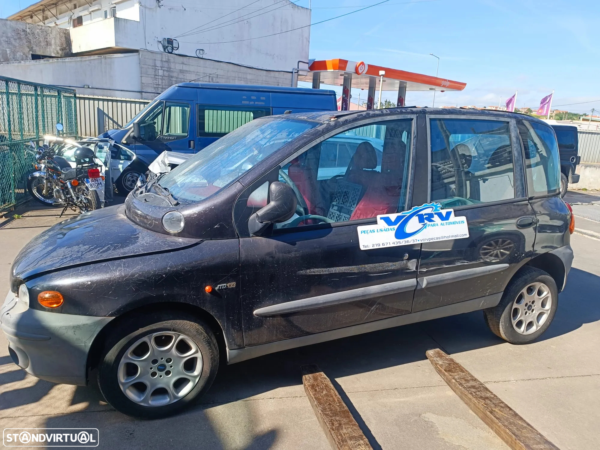 Fiat Multipla 1.9 JTD - Viatura para peças - 4