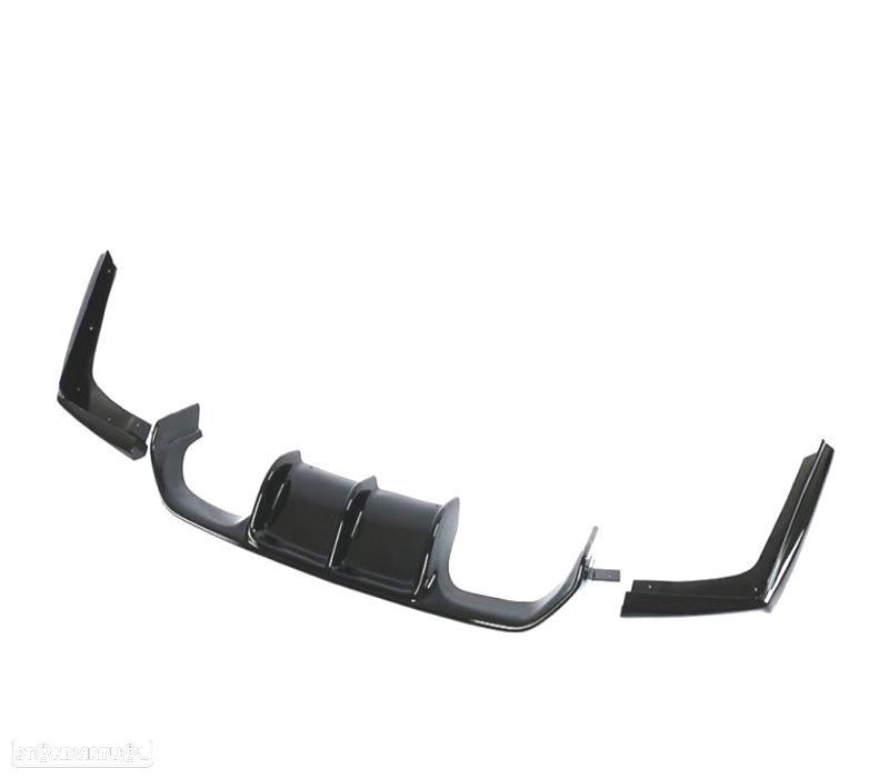 DIFUSOR BMW M3 F80 M4 F82 F83 14- PRETO BRILHANTE M PERFORMANCE - 3
