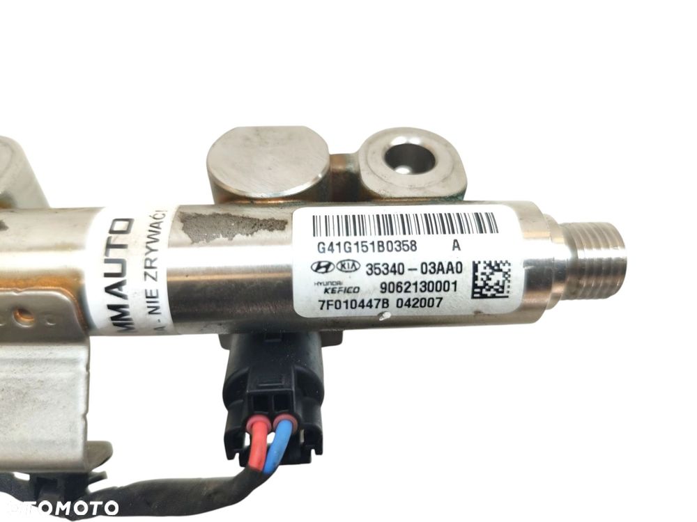 LISTWA WTRYSKOWA HYUNDAI I30 III (2016-2018) 1.4 T-GDI 140KM 35340-03AA0 35310-04AA0 - 4