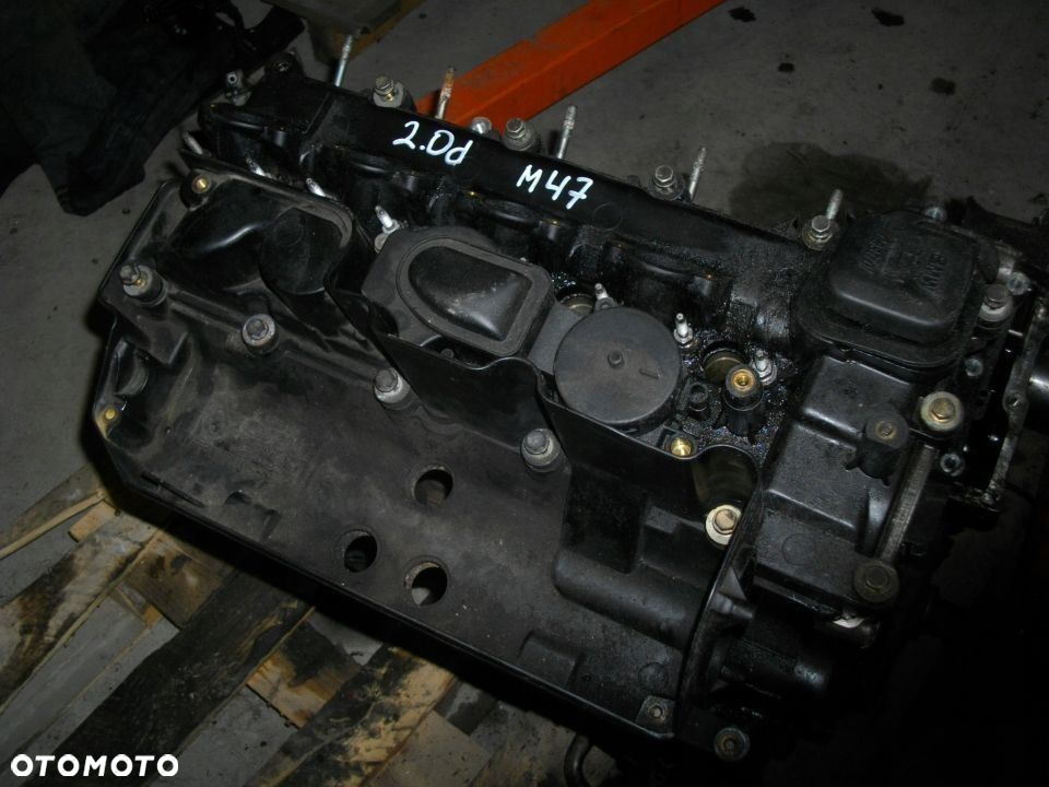 Silnik BMW 2.0d M47 M47N2 136km goły słupek bez osprzętu - 3