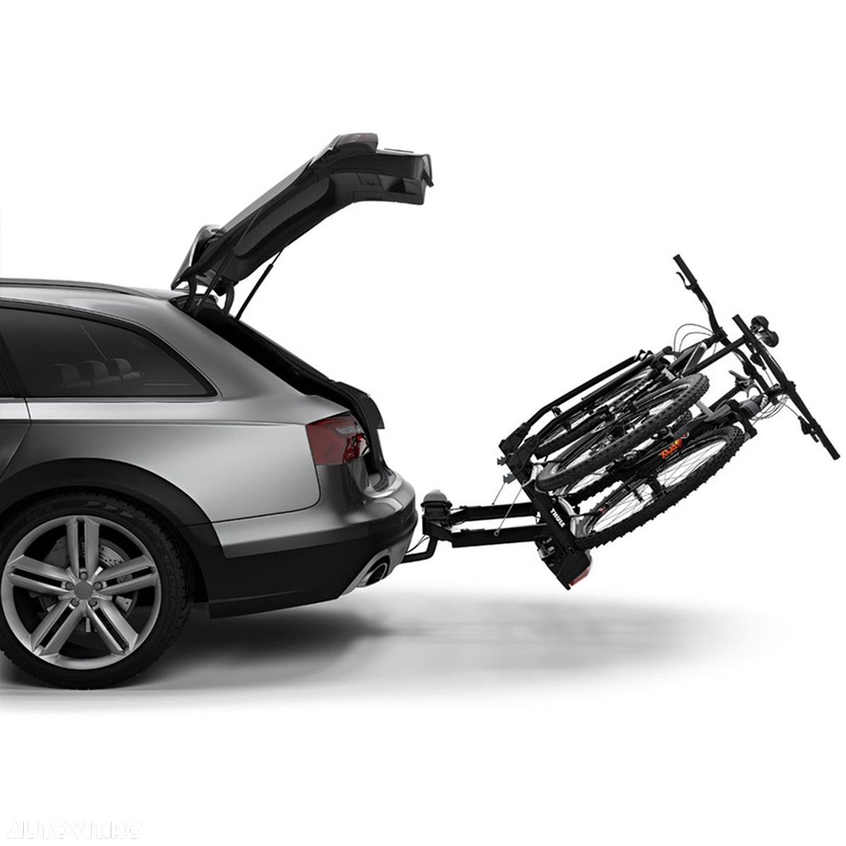 Suport 3 biciclete Thule VeloSpace 938 XT2 cu prindere pe carligul de remorcare (13pini) - 6