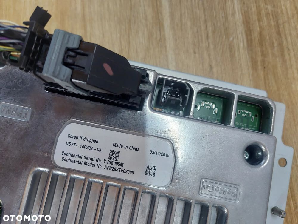 Radio ekran wyświetlacz ramka panel nawigacja SYNC komplet Ford Mondeo MK5 V Fusion 14-22 kolor ND kompletna Łuków części - 8