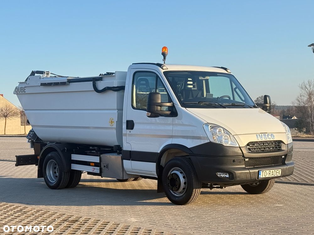Iveco DAILY 72-180 180KM * Śmieciarka QUBE *Wywrotka / Zgniatarka/Idealny Stan !!! - 9