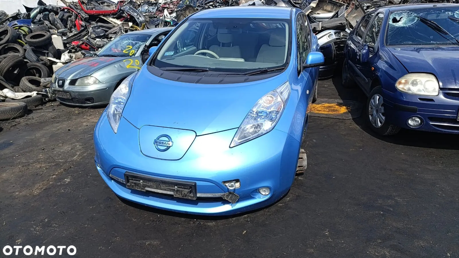 35441 Nissan leaf ZE0 2011 silnik elektryczny silnik EM61 - 2