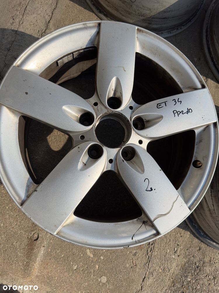 16’ felga felgi  aluminiowe oryginal felga mercedes SLK c CLK ET 30 34 - 4