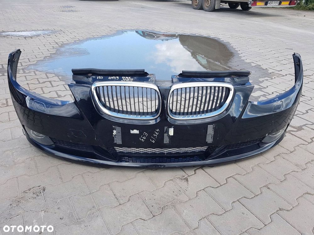BMW 3 E93 E92 06-09r ZDERZAK PRZEDNI PRZÓD 475 475/9 BLACK SAPPHIRE - 1
