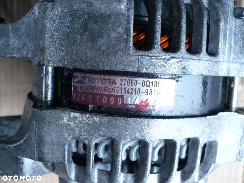 AYGO II 108 C1 II 15- ALTERNATOR 27060-0Q180 DENSO 14TYS. PRZEBI. ORYGI. - 6