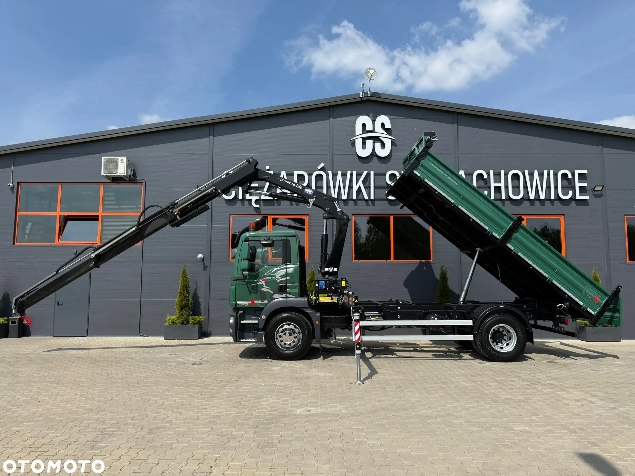 MAN TGM TGL TGS 18.250 // E5 // wywrotka 3-S + HDS HMF 1420 - K2 // budowlanka // energetyka //żuraw dzwig kran crane // Świeżo sprowadzony - 23