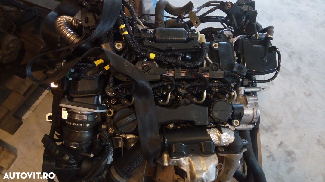 Motor 1.6 hdi 90cp 9HX turbina injectoare cutie viteze pompa inalte EGR alternator - 7