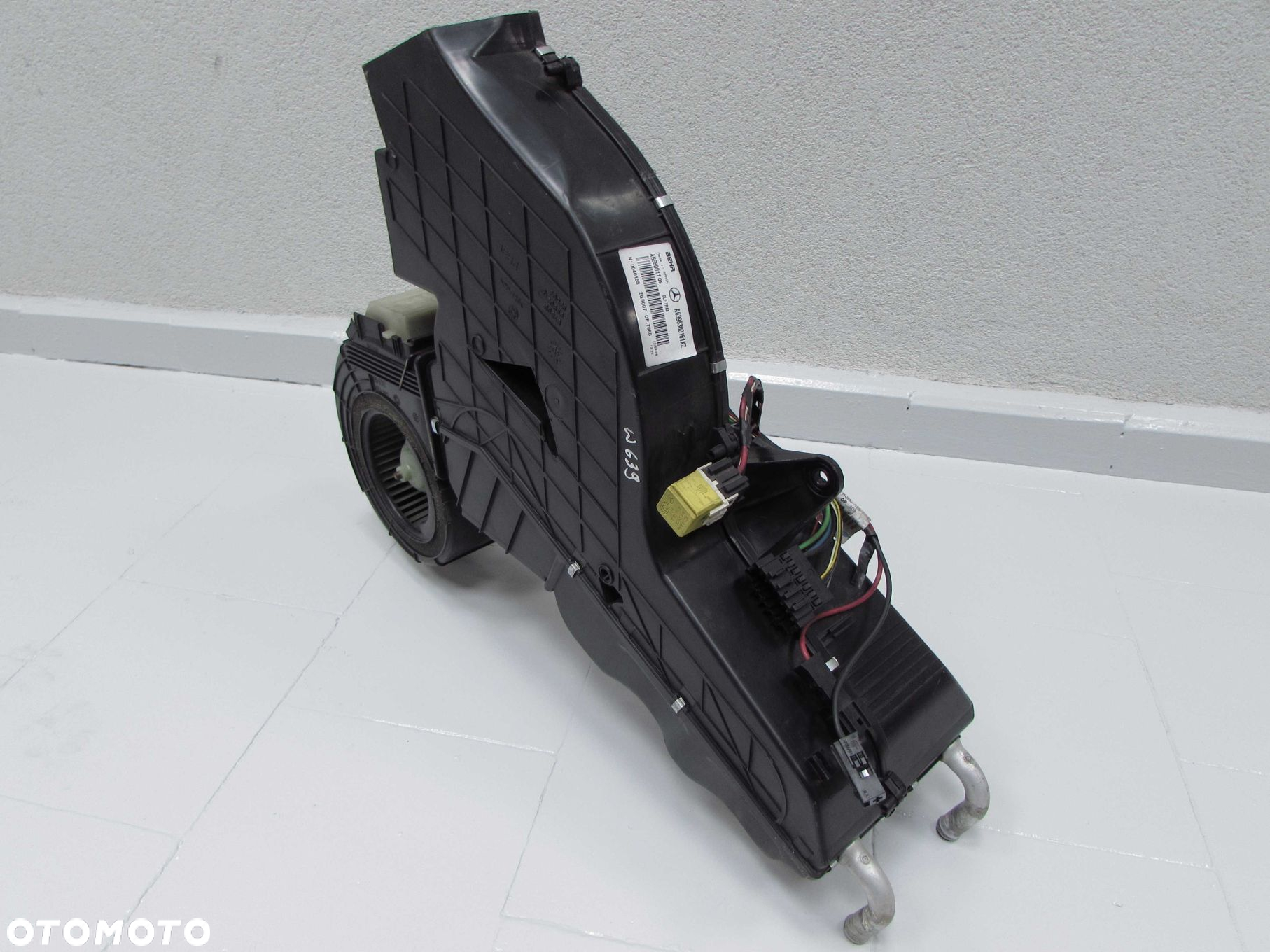 MB VITO VIANO 639 NAGRZEWNICA DMUCHAWA NAWIEWU TYL 6398300161 - 3