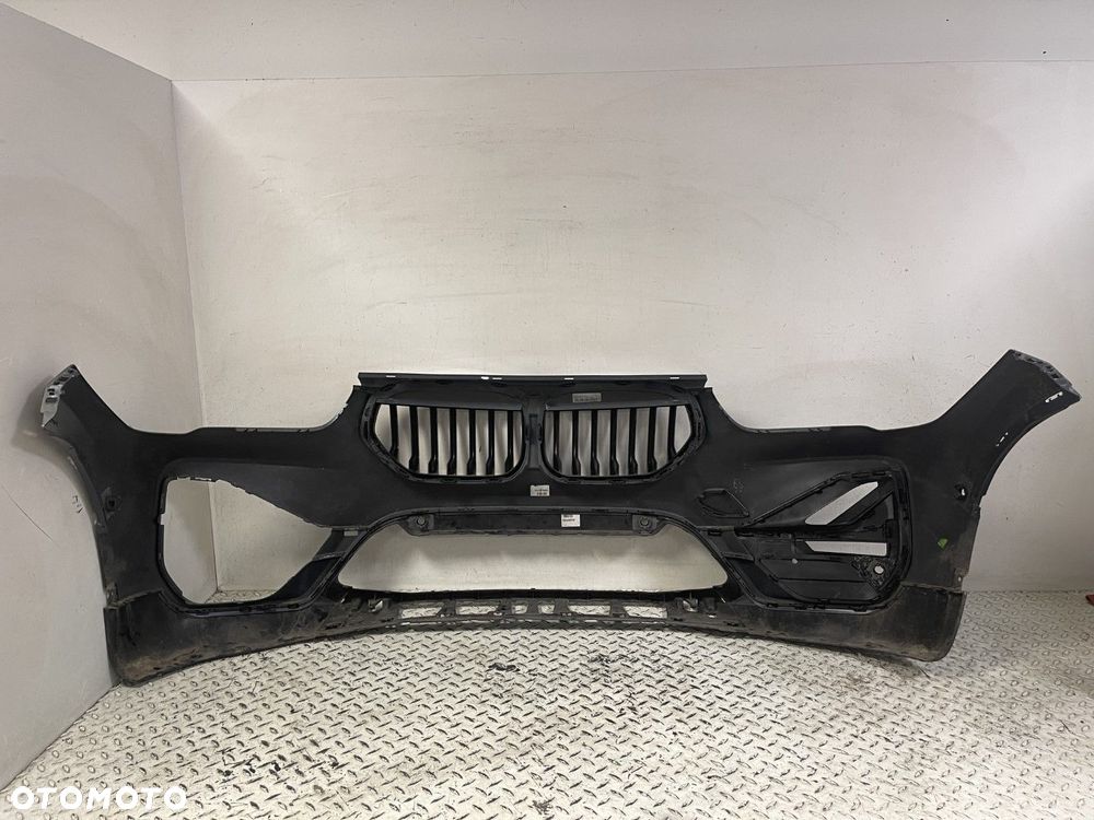BMW X1 F48 LCI LIFT 19-22 ZDERZAK PRZEDNI PRZÓD SPOJLER KRATKA GRILL 7954205 - 8