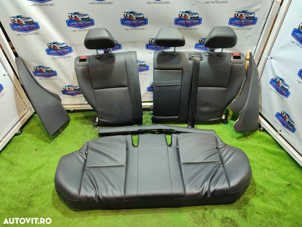 INTERIOR PIELE / SCAUNE SEMIELECTRICE + BANCHETE MERCEDES BENZ W205 C180 1.6 BENZINA 2014 COD OEM A2049107946 / BREAK 2014-2021 - 2