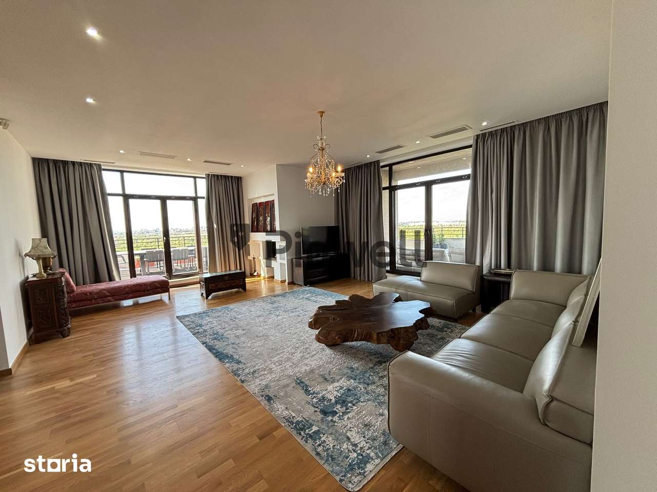 Penthouse de închiriat | 250mp + 350mp terasa | zona Băneasa — fotografia 2