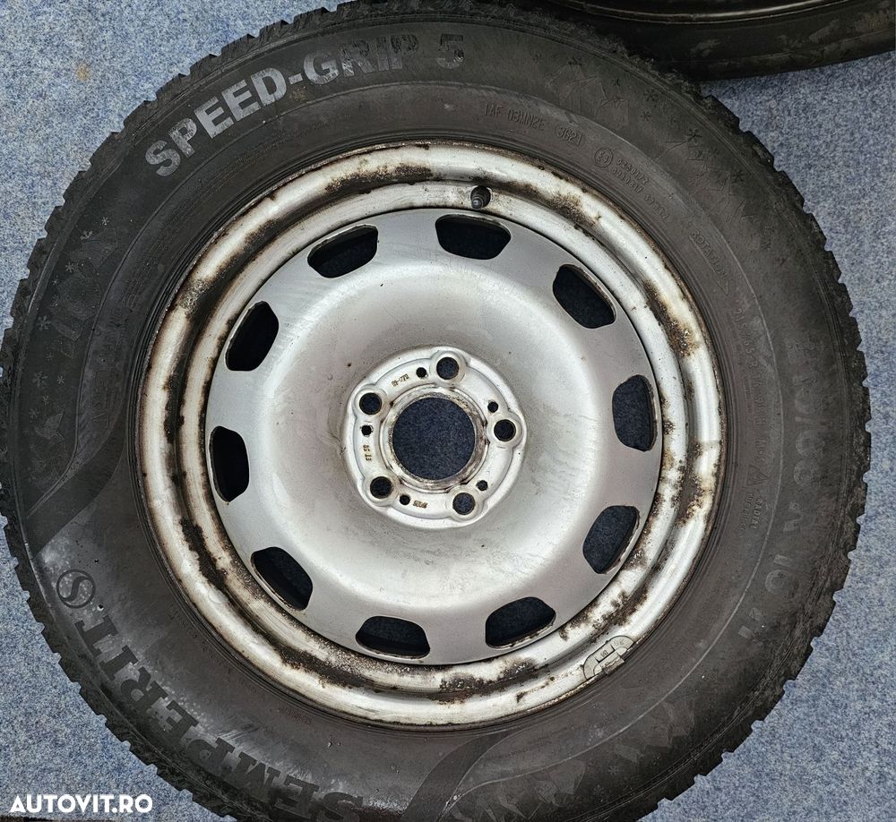 JanteTabla 16'' 5 x 114,3 Dacia Duster+Cauciucuri Iarna 215-65-16''M+S - 15