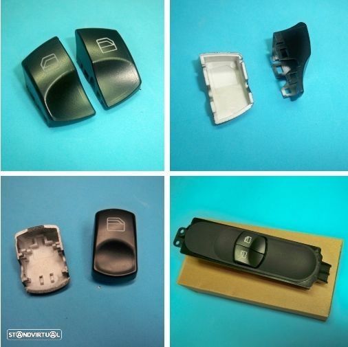 Botão capa  dos vidros vw Crafter e Mercedes Sprinter W906 - 1