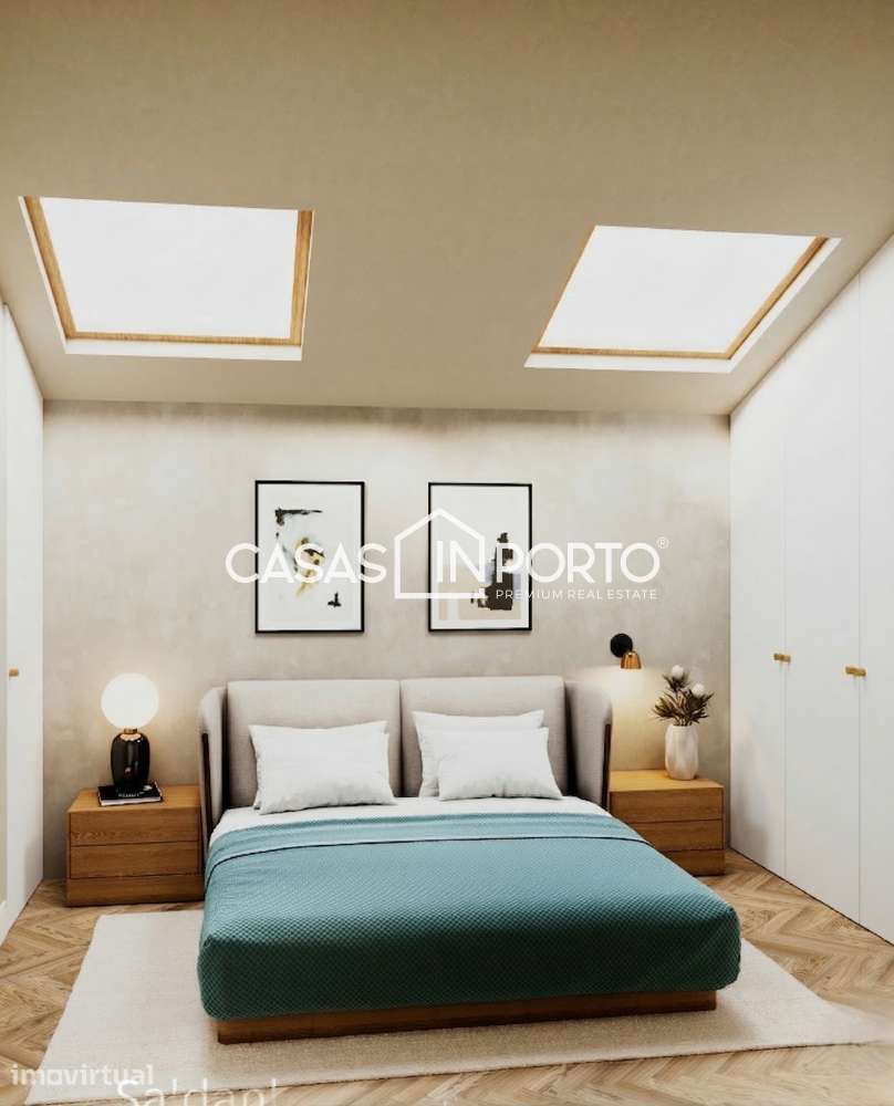 Apartamento T1+2 duplex, águas furtadas - Grande imagem: 4/5