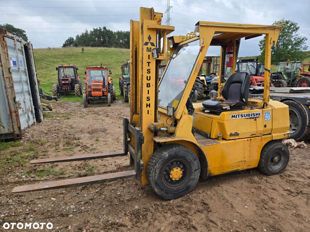 Mitsubishi FG-20 Wózek widłowy Diesel - 2
