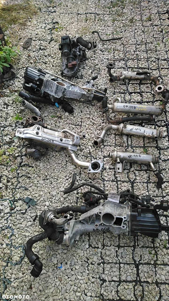 OPEL CHEVROLET CHŁODNICA CHŁODNICZKA EGR RECYRKULACJI SPALIN - 2