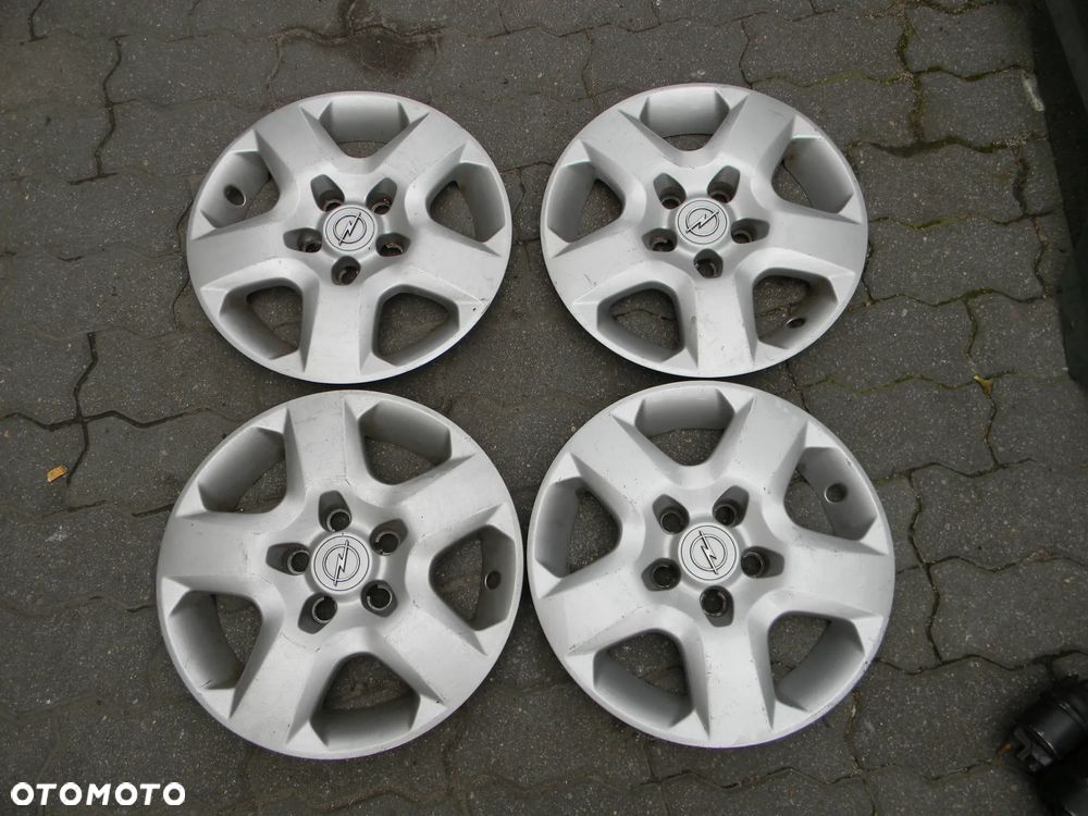 4szt kołpaki 15" OPEL ASTRA MERIVA ZAFIRA strukturalne - 1