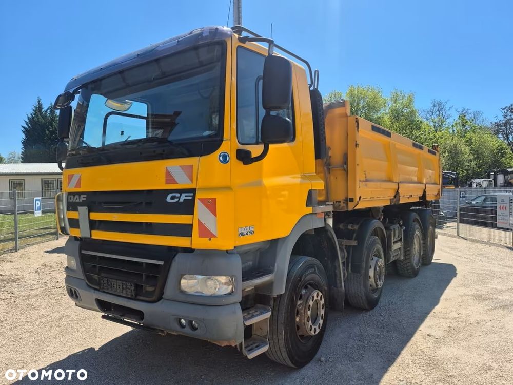 DAF 85.410  8x4 | Wywrotka trójstronna  Bordmatik | Retarder  | Euro 5 | Manualna skrzynia