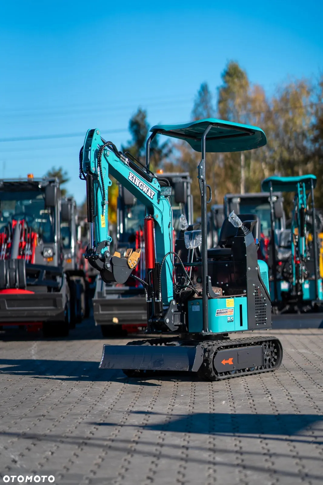 Kingway BAGGER 1000 Joistick Ramię Skrętne 1200kg 3 łyżki - 18