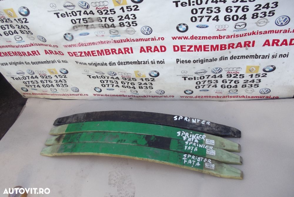 Arcuri fata Mercedes Sprinter 2006-2018 arcuri fata VW Crafter Fibra - 2