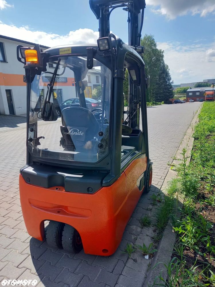 Linde E16, Triplex 6,35 m, 2015 r., 3440 mth, stan idealny! - 2