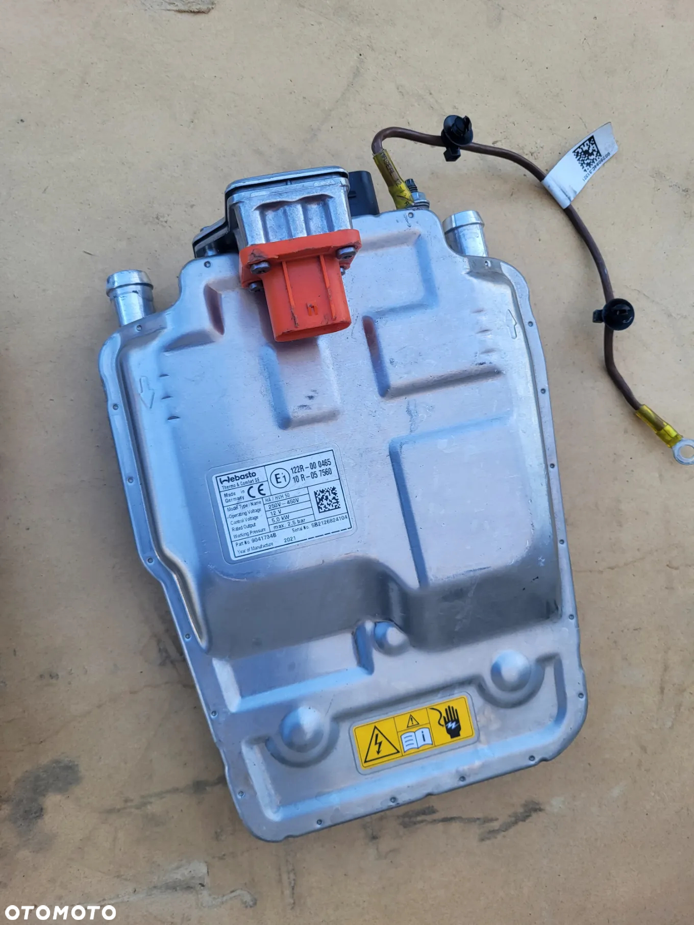 Moduł Ogrzewania Webasto VOLVO V60 XC60 17-23 ROK WEBASTO  9041734B K112/923JR - 4