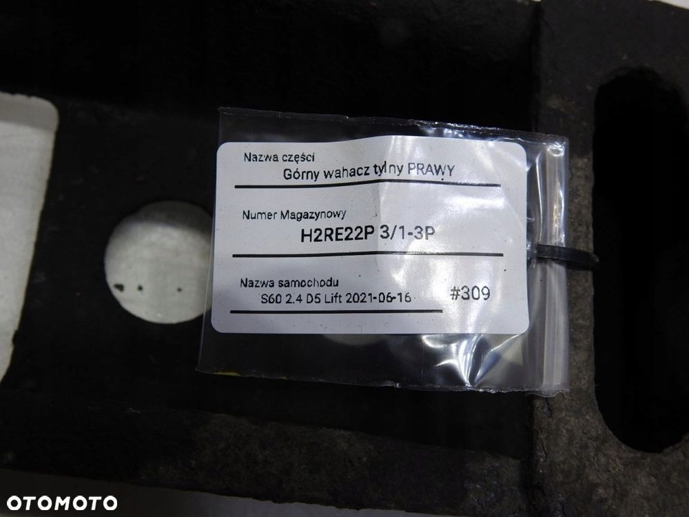 WAHACZ PRAWY TYŁ VOLVO S60 - 6