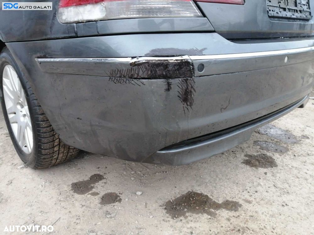 Bara Spoiler Spate cu Locas Senzori Parcare cu Defect BMW Seria 7 E65 E66 730 Facelift 2001 - 2008 Culoare A36/7 Titangrau II Metallic [L4823] [RAFT] - 2