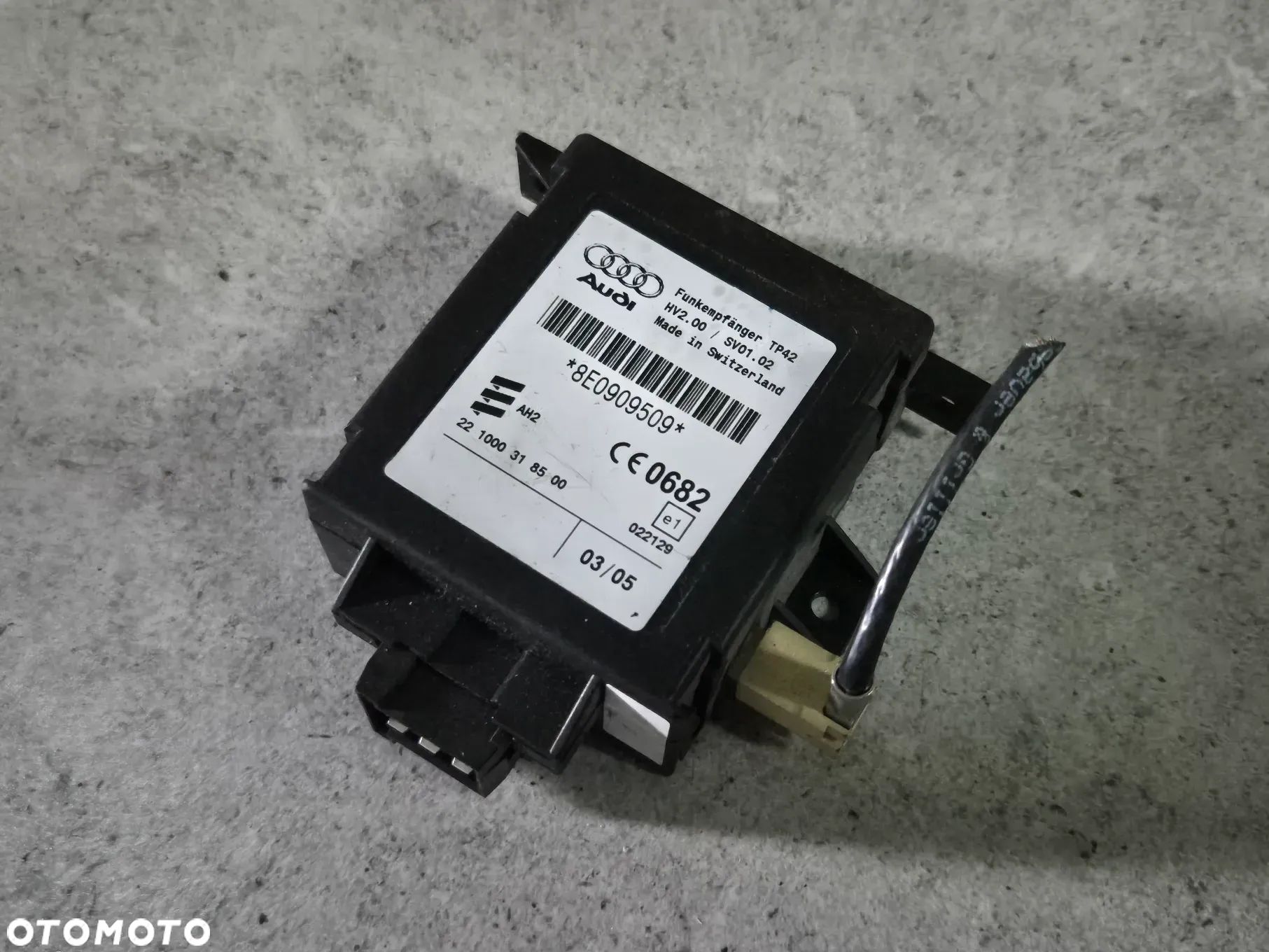 STEROWNIK MODUŁ WEBASTO AUDI A4 B6 B7 WYSYŁKA !!!! - 1
