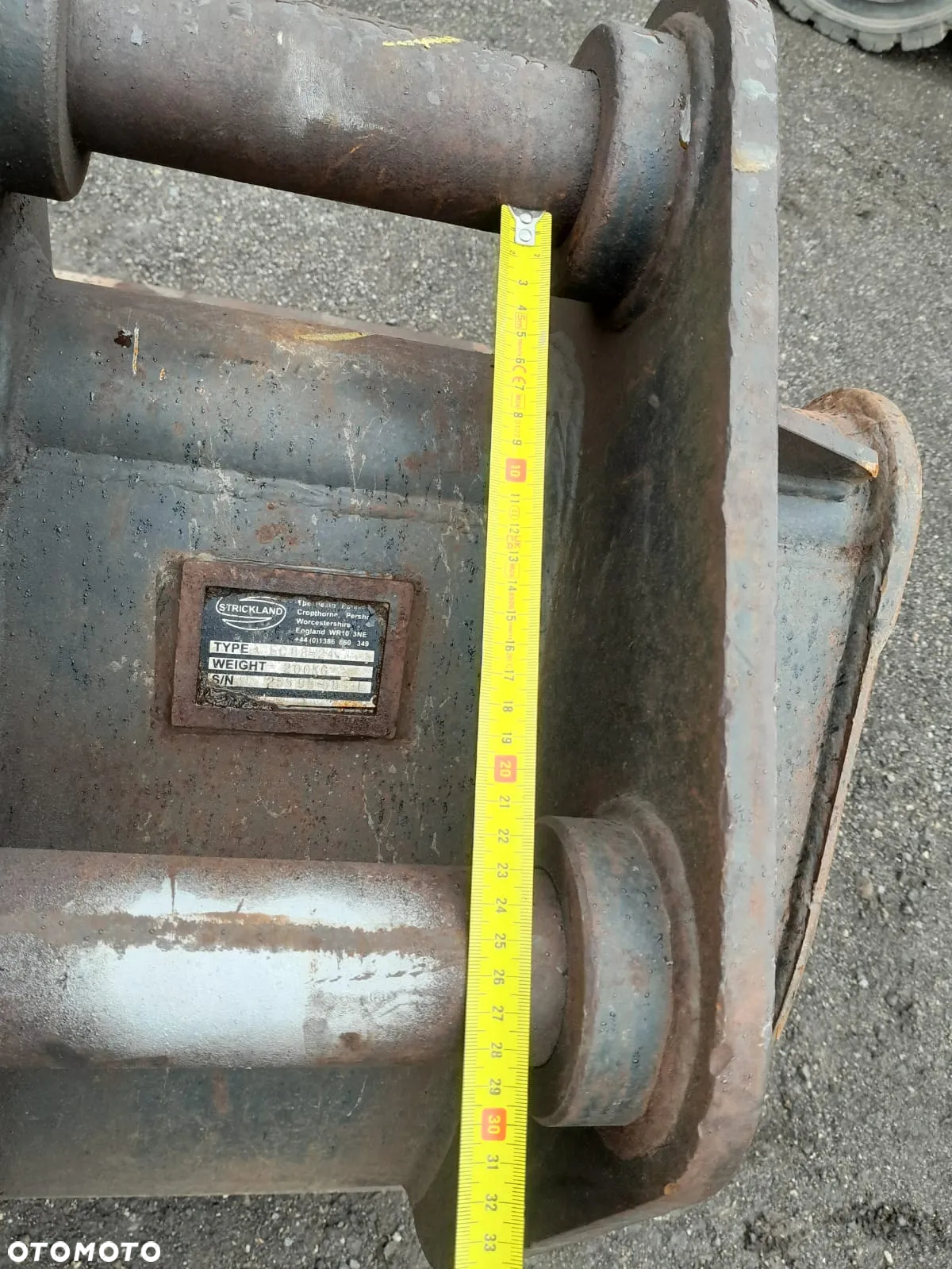 Łyżka do koparki o szerokości 60cm i średnicy sworznia fi60mm Strickland - 9