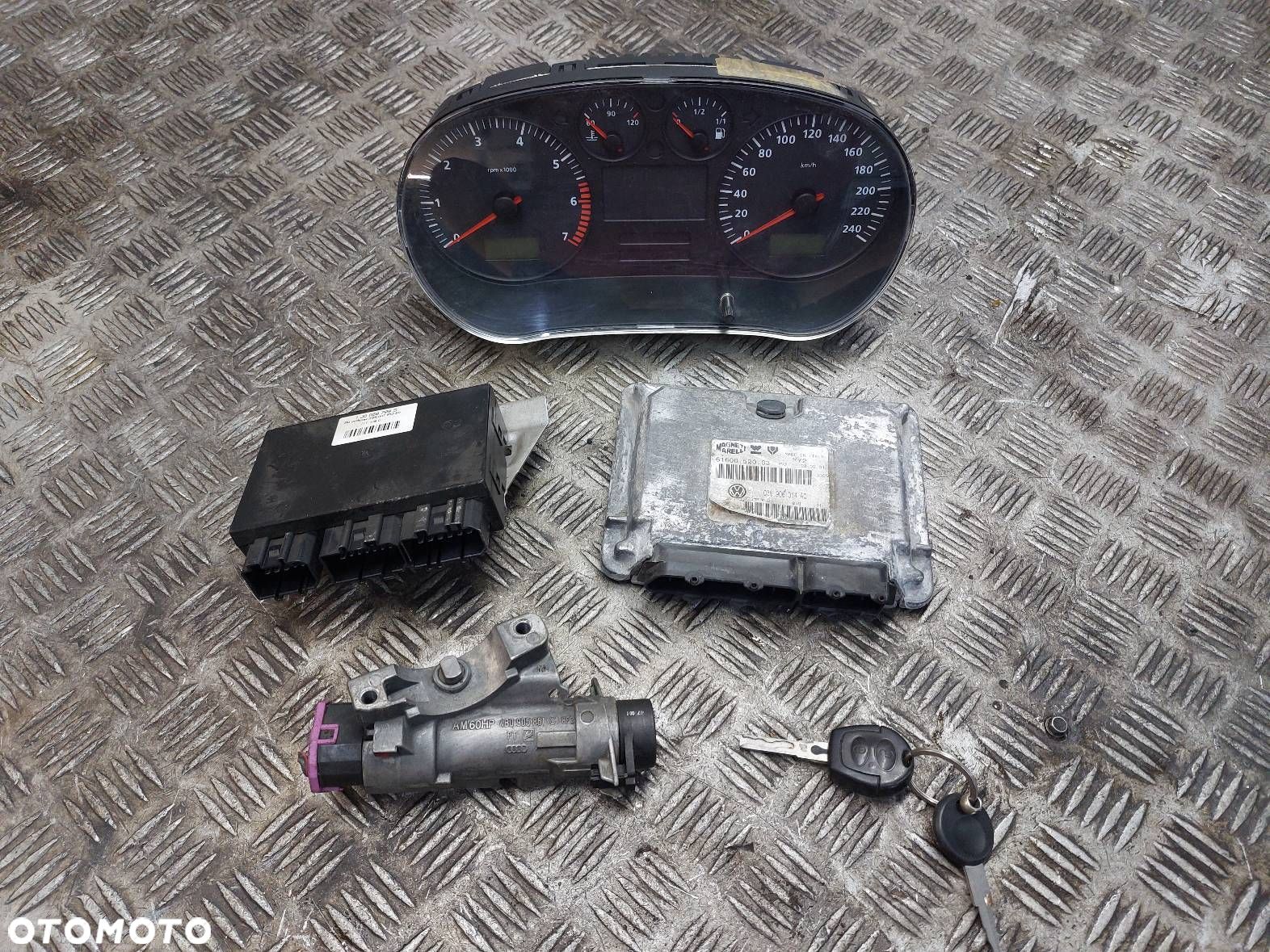 ZESTAW STARTOWY TOLEDO II 1.4 16V 036906014AQ 1J0959799S 4B0905851C - 1