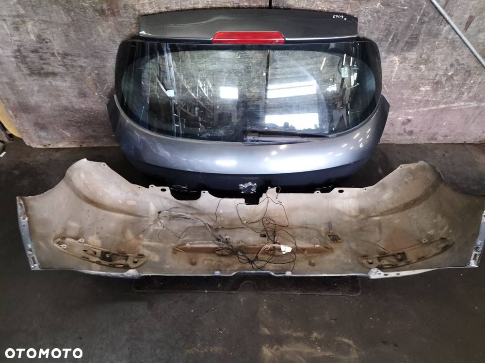 KOMPLETNY TYŁ KLAPA BAGAŻNIKA ZDERZAK TYŁ LAMPY PEUGEOT 308 T7 HB KTPD - 10