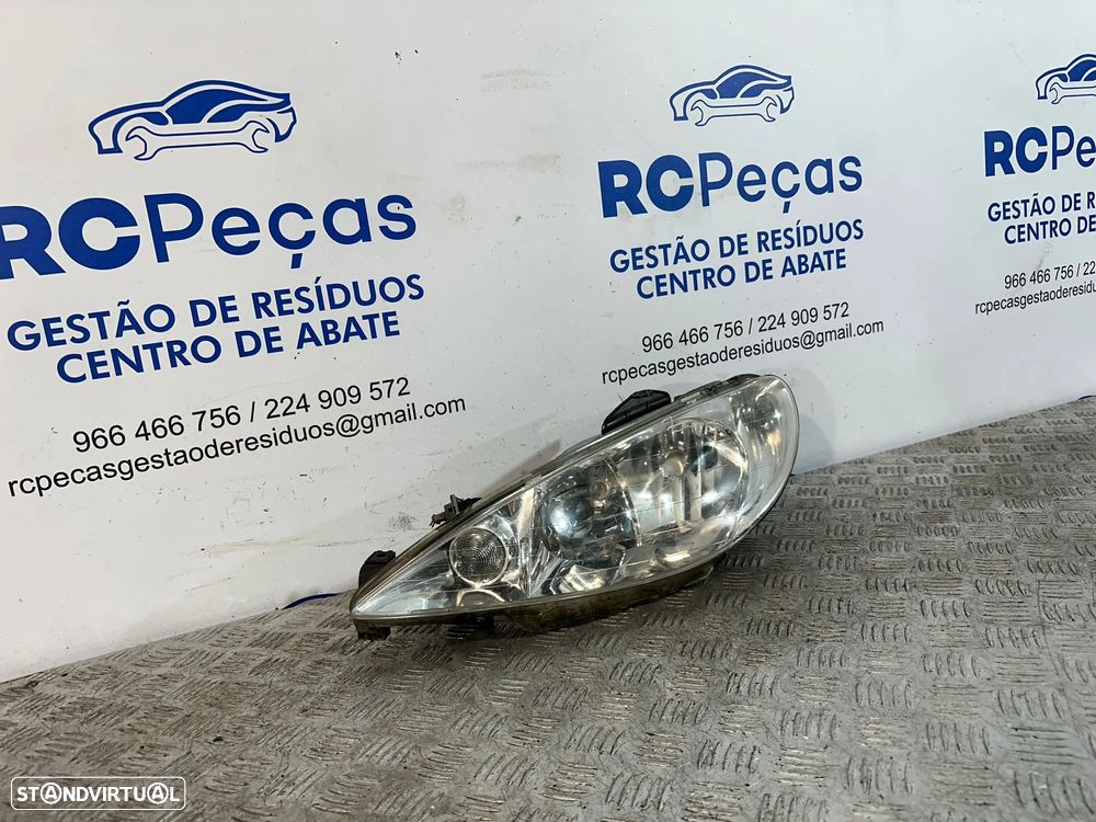 .Otica Oticas Farol Direita Esquerda Peugeot 206 Original - 6
