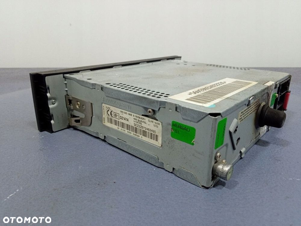 SEAT LEON I TOLEDO II RADIO FABRYCZNE OEM KASETY AURA 1M0035186B - 2