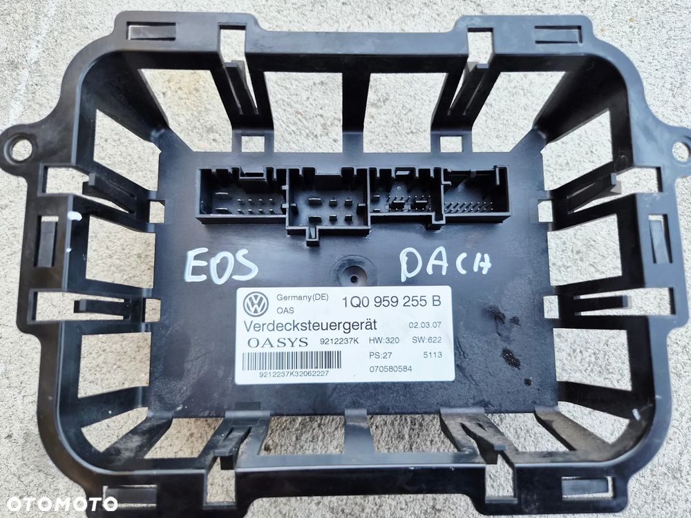 Moduł Komputer Sterownik Składanego Dachu 1Q0959255B VW EOS Cabrio - 1