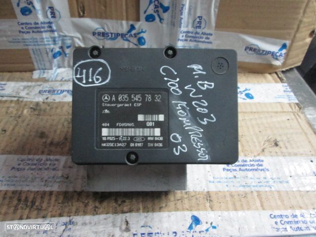 Abs A0355457832 A0054317412Q01 MERCEDES W203 2003 C200 KOMPRESSOR MERCEDES CLASS C W203 2004 220CDI 150Cv 4P PRETO - 1
