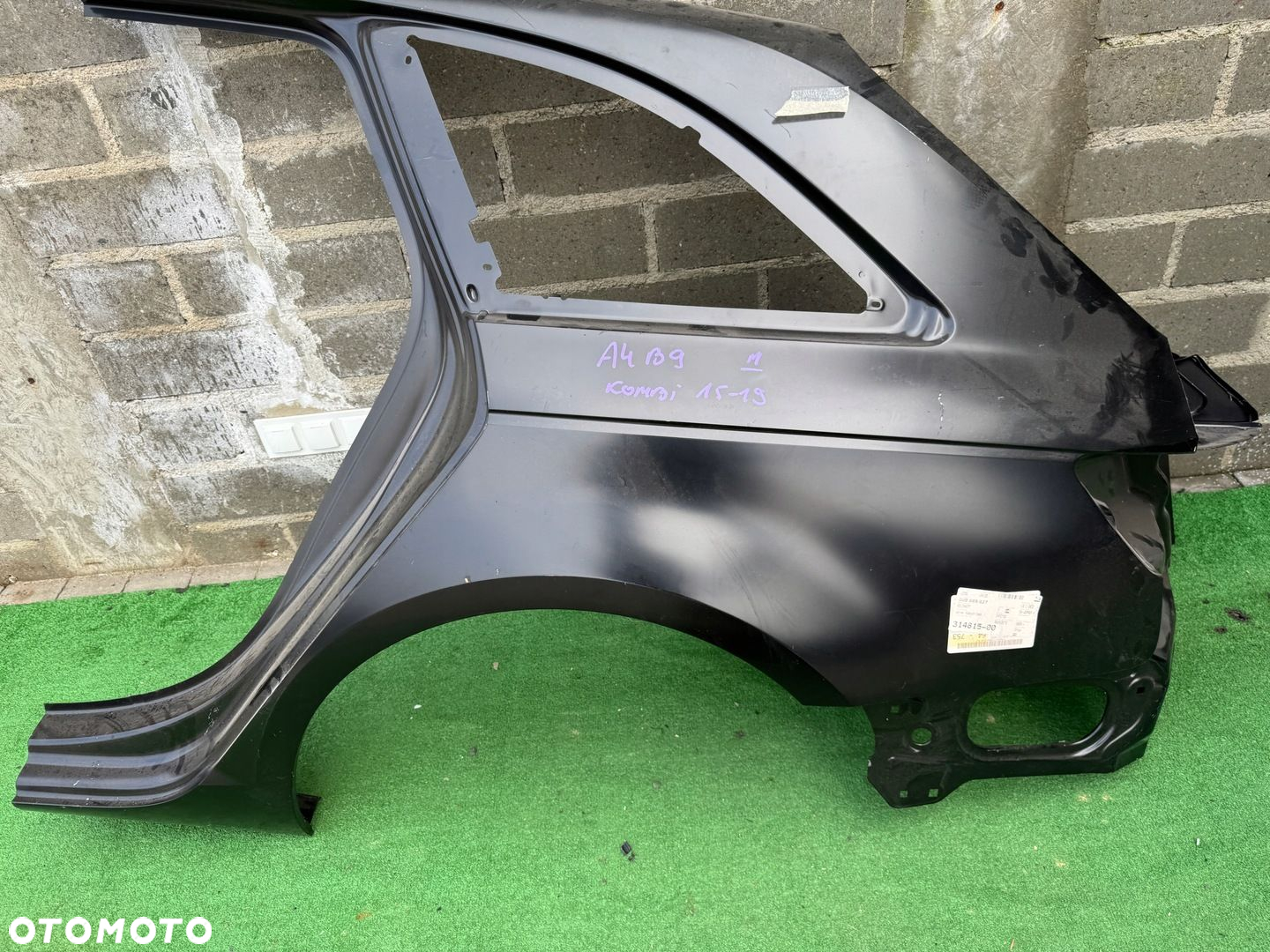 AUDI A4 B9 8W9 KOMBI 15-19 BŁOTNIK LEWY TYLNY LEWY TYŁ EU ORG - 6