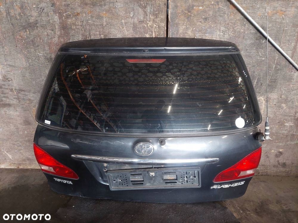 KOMPLETNY TYŁ KLAPA BAGAŻNIKA ZDERZAK LAMPY TOYOTA AVENSIS VERSO I 1E2 - 9