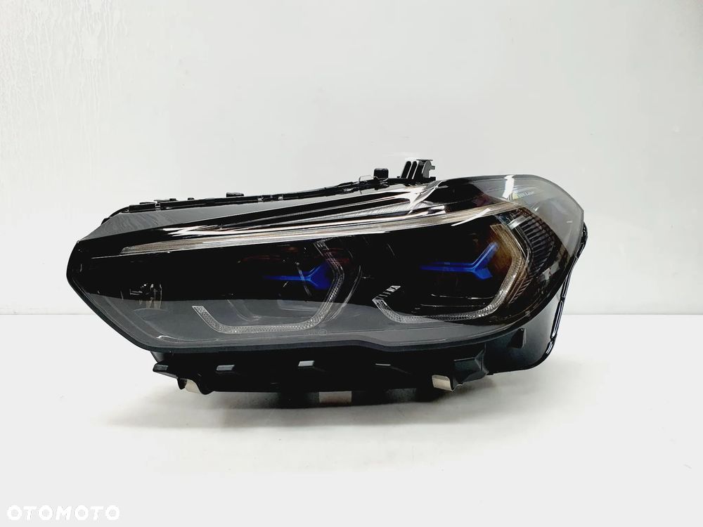 BMW X5 G05 X6 G06 LAMPA PRAWA LEWA PRZÓD LASER SHADOW BLACK - 5