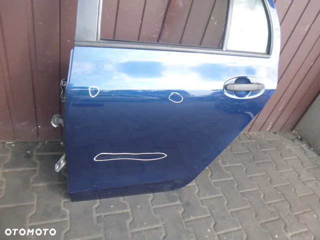 DRZWI LEWY TYŁ LEWE TYLNE TOYOTA YARIS II 8P4 05-09 KOMPLETNE - 9