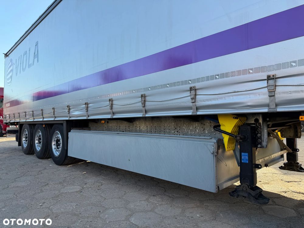 Schmitz Cargobull FIRANKA STANDARD / OPONY JAK NOWE / OŚ PODNOSZONA / KOSZ PALETOWY / PIĘKNY STAN / DESKI ALUMINIOWE / DWA KOŁA ZAPASOWE / DO WYBORU 20 SZTUK !! - 22