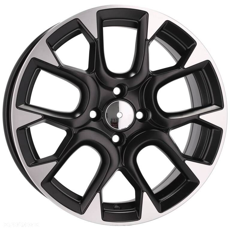 4x Felgi 16 4x98 m.in. do FIAT 500 Abarth 595 Panda - B1675 - 9