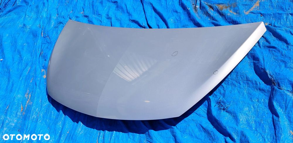 SREBRNA Maska Pokrywa Silnika Opel Vivaro B 2 II Renault Trafic 3 III 2014- - 2