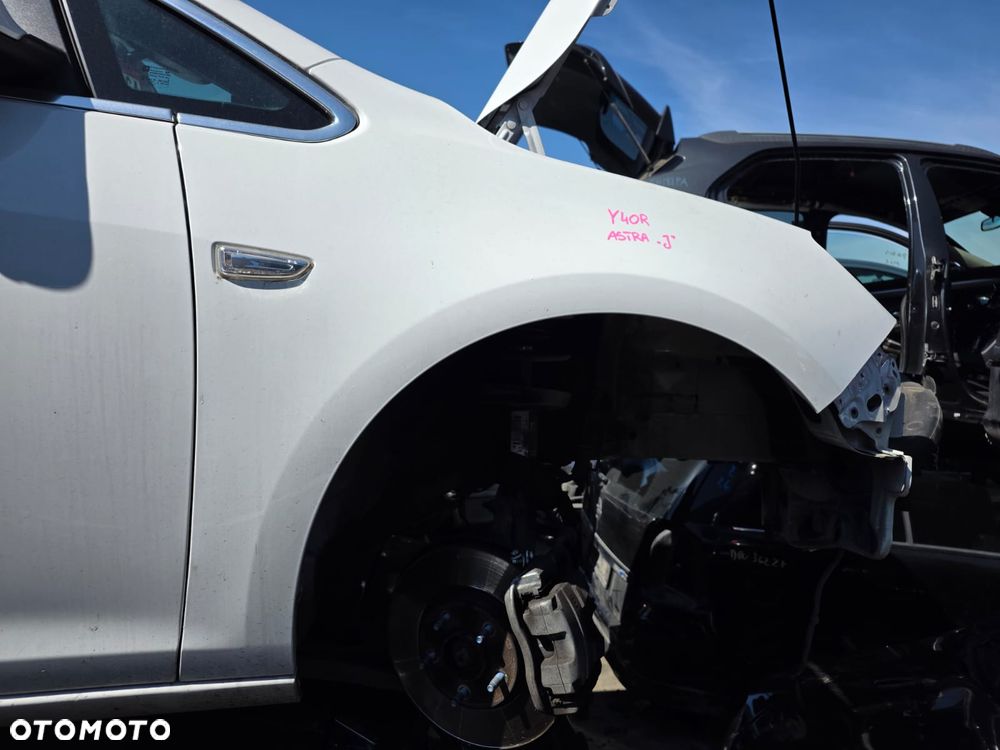 OPEL ASTRA J Y40R CDTI ZDERZAK MASKA BLOTNIK LAMPA CHLODNICE PAS KOMPLET - 6