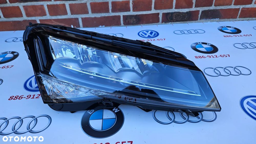 Reflektor Prawy Lampa Prawa 3V1941016C Skoda Superb III 3 LIFT 2019- Crystal Lighting FULL LED ***NOWY - 1