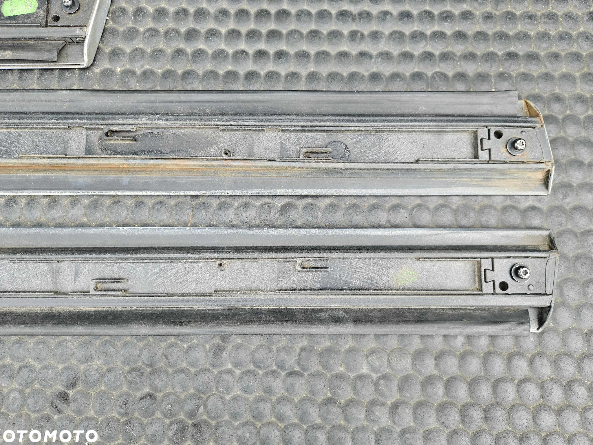 Listwa Listwy Drzwi Srebrne LY7W Dolne Komplet Audi A6 C6 Sedan Kombi Oryginalne - 28
