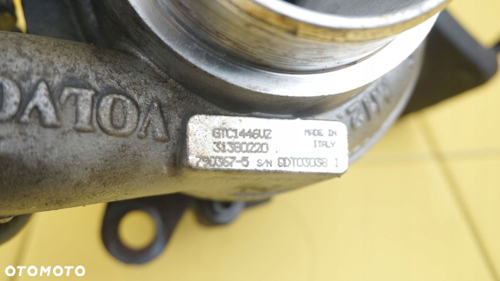 VOLVO V40 V60 2.0 D D3 15r 150KM D5204T6 turbina turbosprezarka 31380220 - 6
